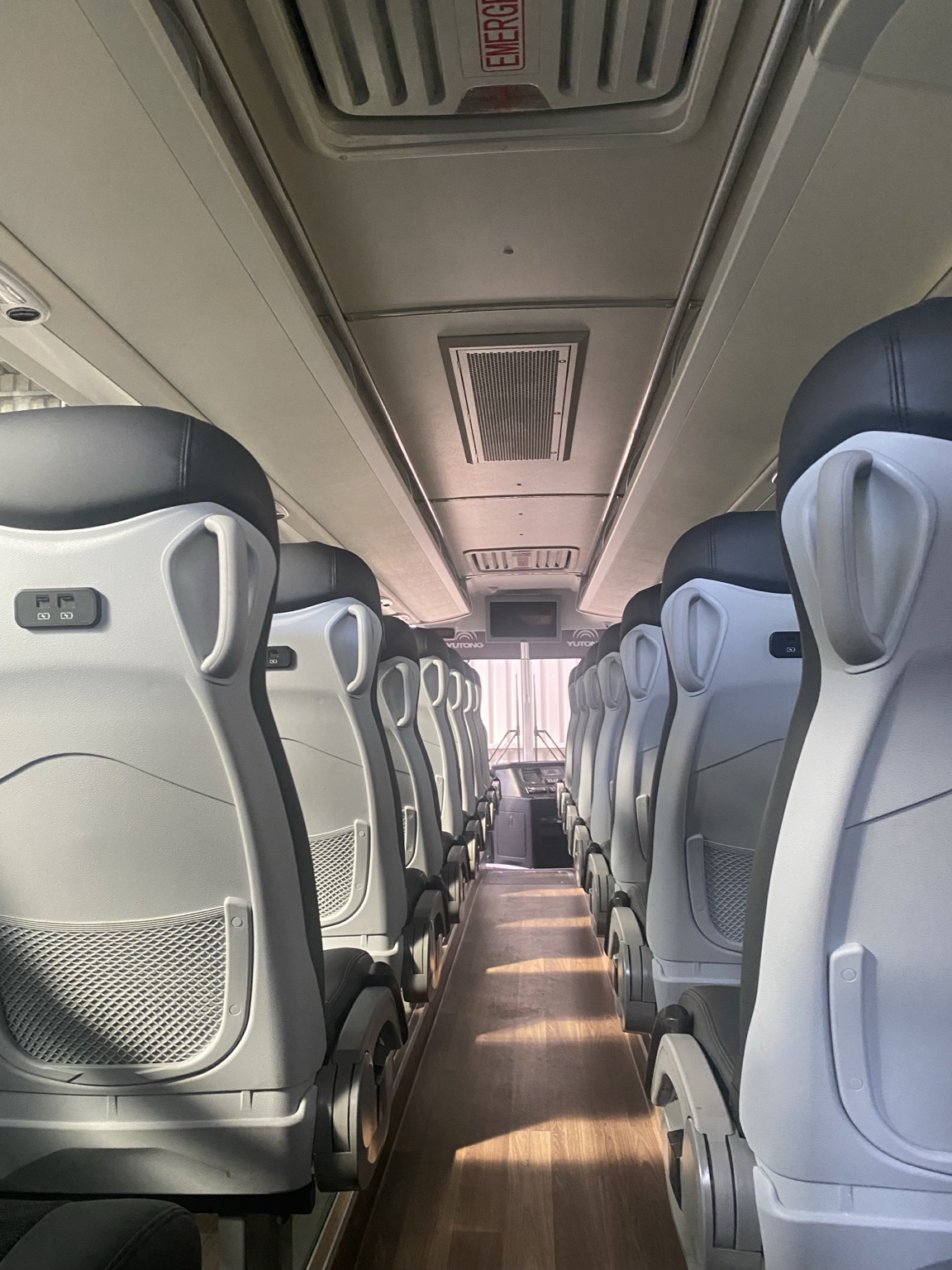 Luxury coach interior